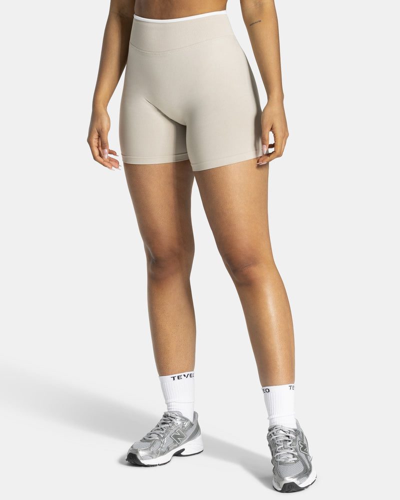 Short Contrastline « Cream »