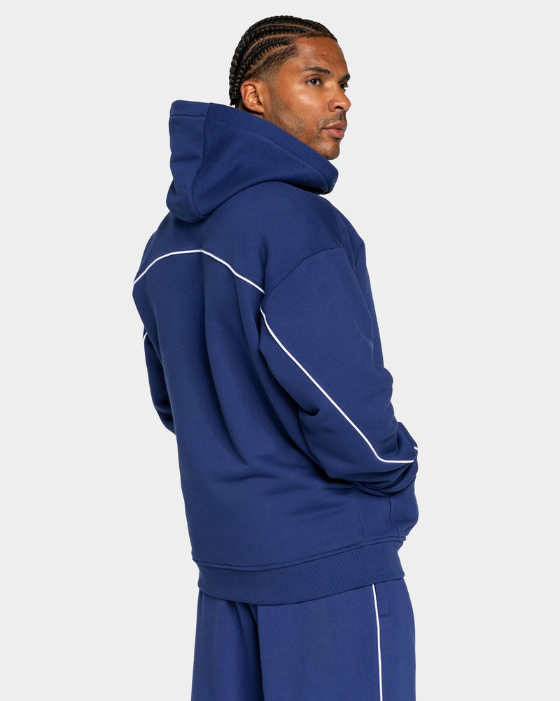 Veste de sport zippée Contrastline « indigo »