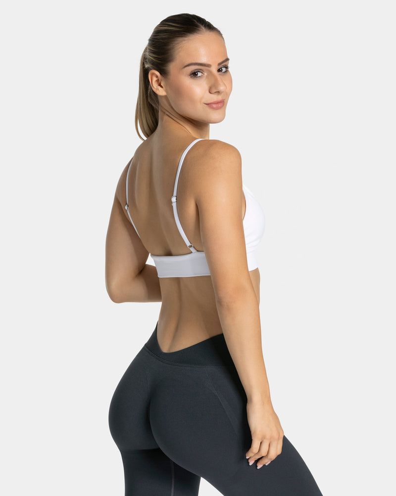 Brassière triangle Essence « Blanc »