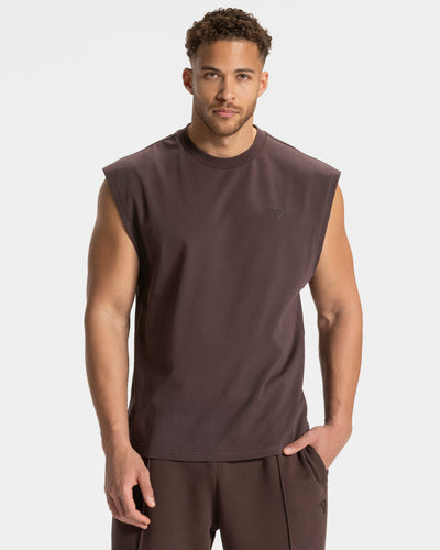 Débardeur Contrastline oversize « Espresso »