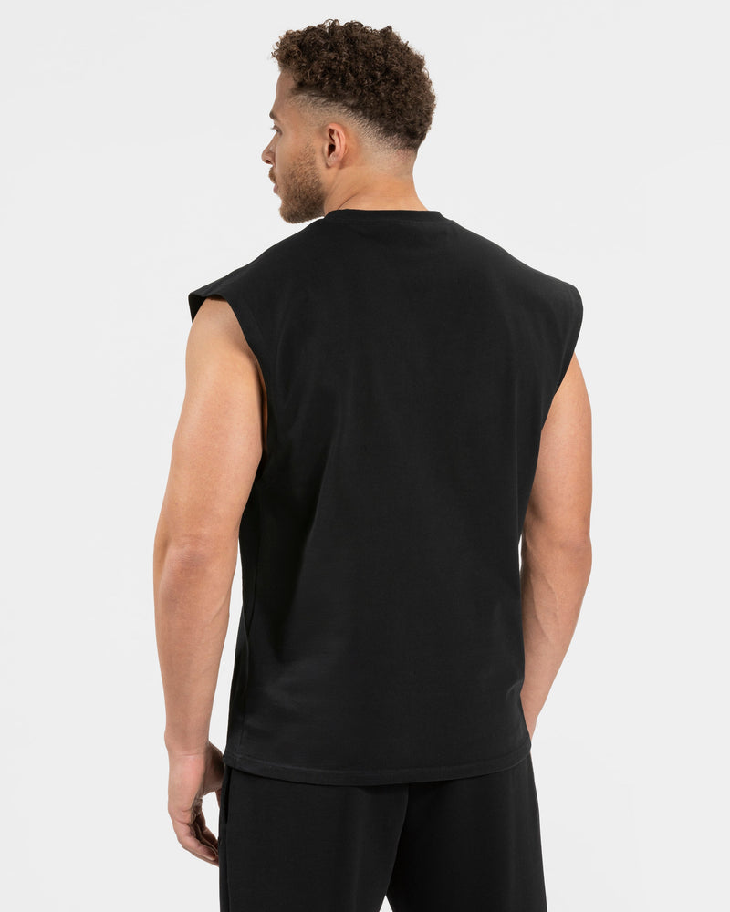 Débardeur Contrastline oversize « noir »