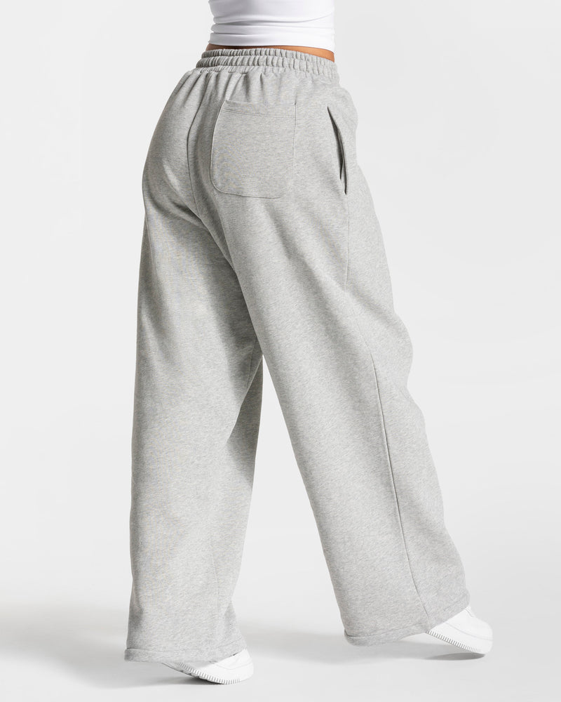 Pantalon de jogging Contrastline Wide Leg « gris clair »
