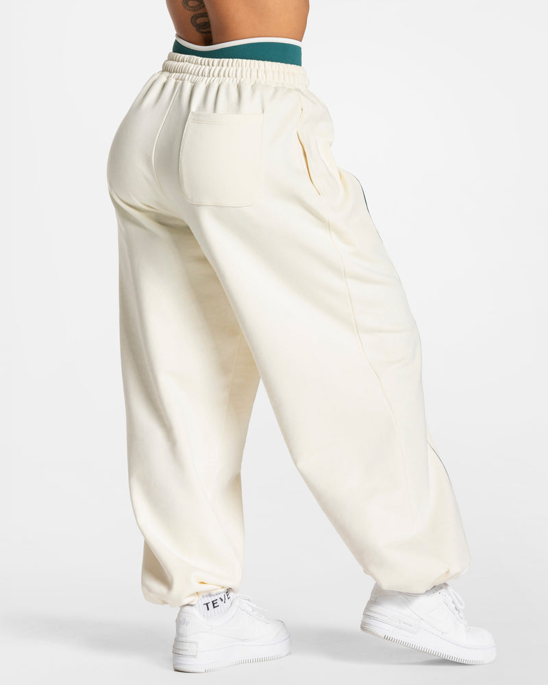 Pantalon de jogging Contrastline Wide Leg « Off White »
