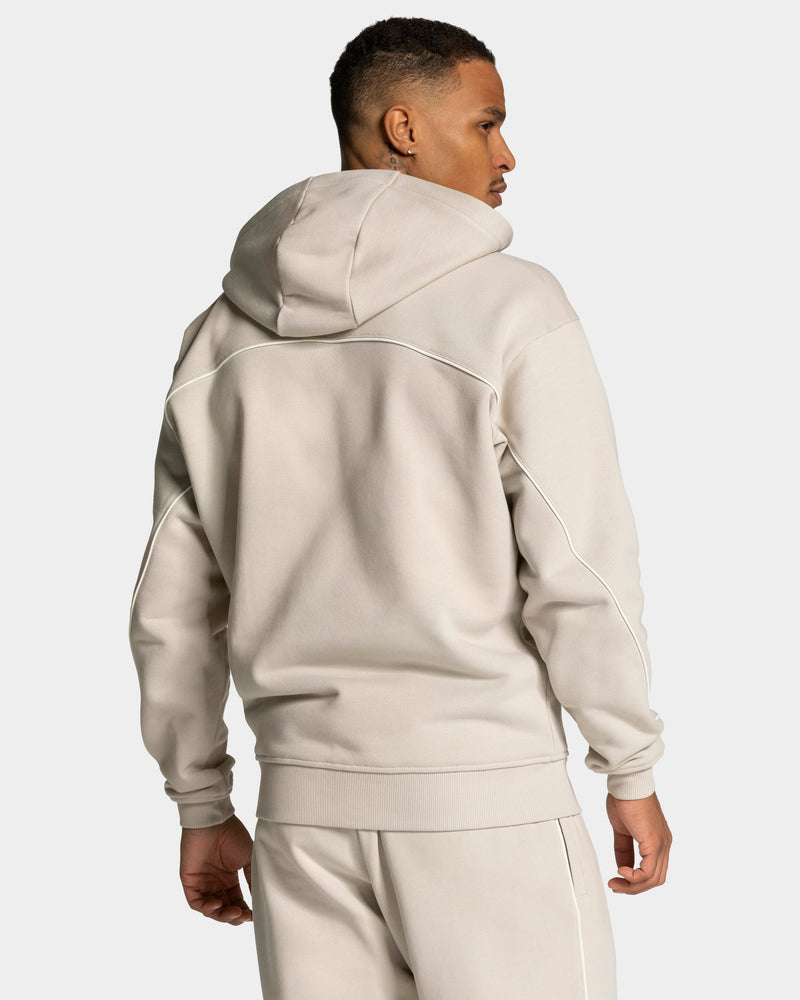 Veste de sport zippée Contrastline « Cream »