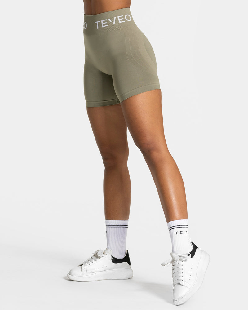 Short Covert Scrunch Signature « Kaki »