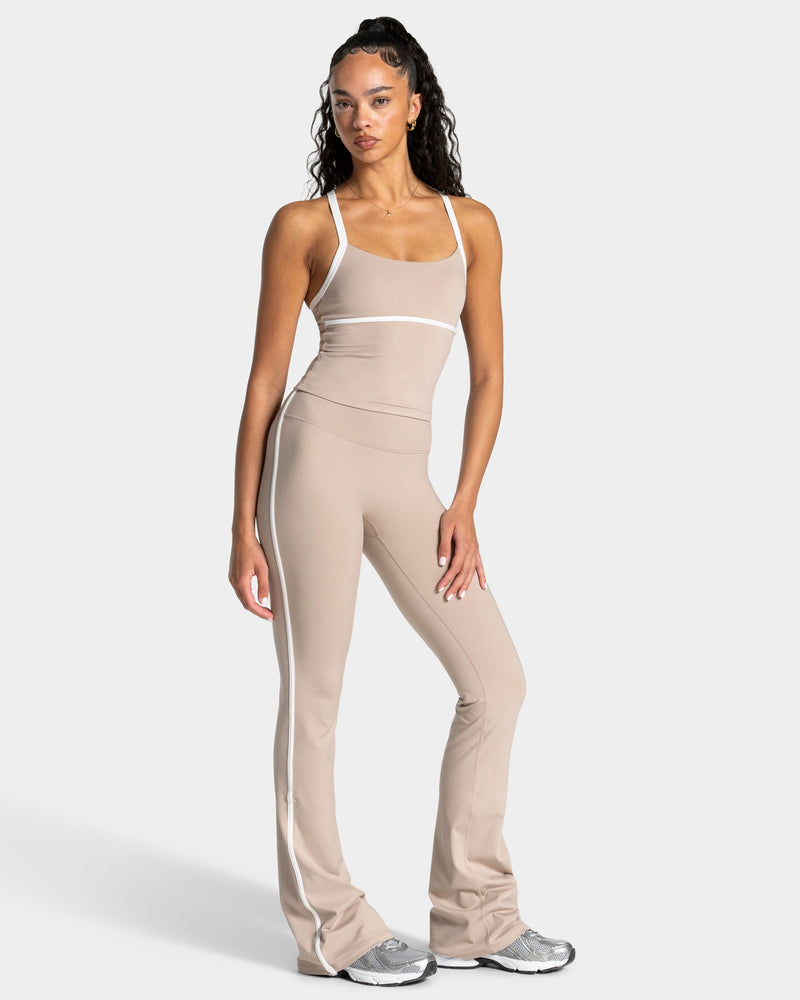 Legging évasé standard Soft « Cappuccino »