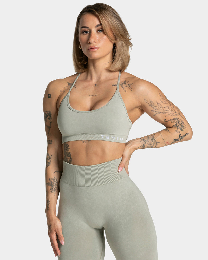 Brassière Acid « vert sauge »