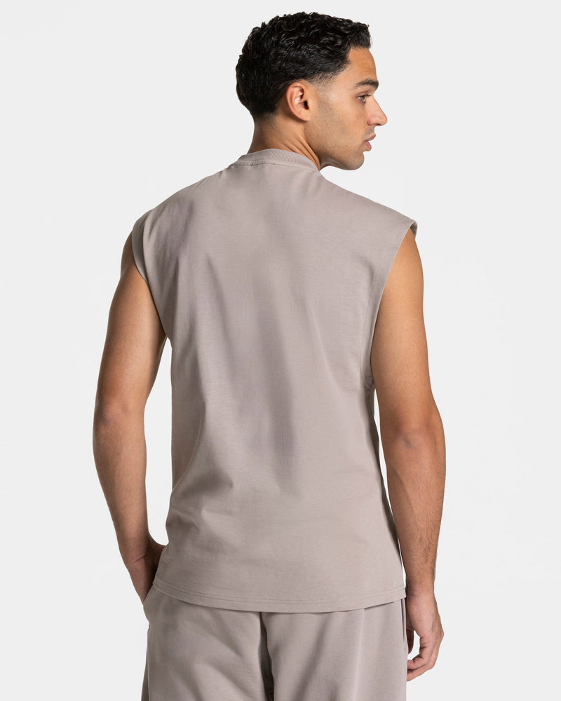 Débardeur Contrastline oversize « stone »