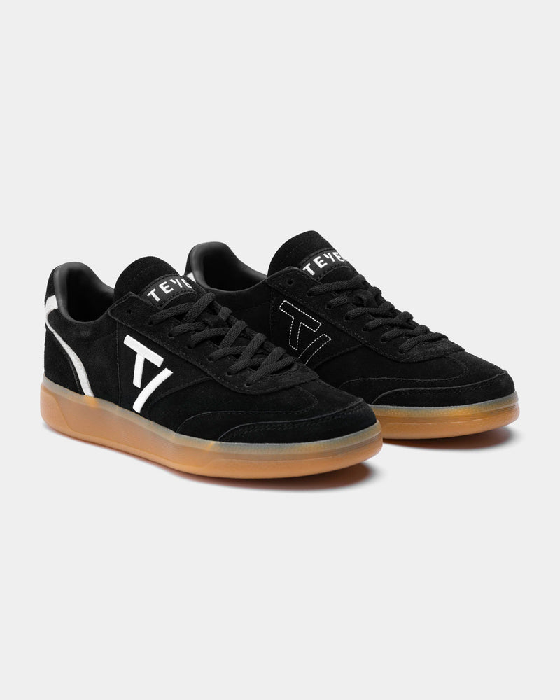 Baskets Classic Femme « noir/blanc cassé »