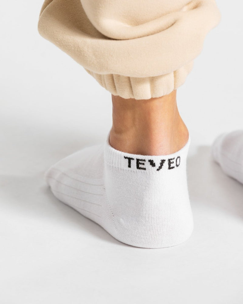 Chaussettes de baskets (2 paires) « blanc »
