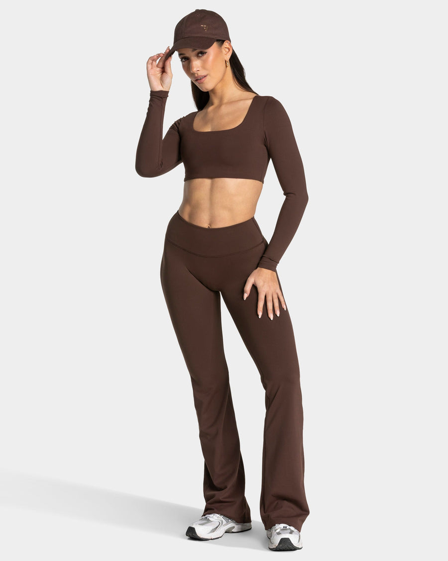 Legging évasé Sculpt Scrunch Allrounder Regular « Espresso »