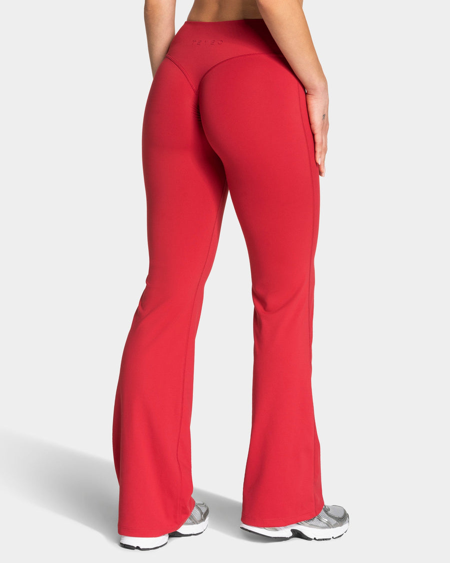 Legging évasé Sculpt Scrunch Allrounder Regular « Cherry »