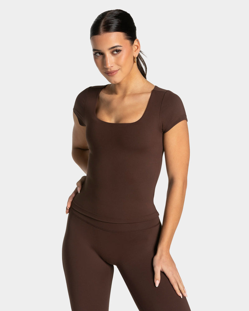 T-shirt Allrounder « Espresso »