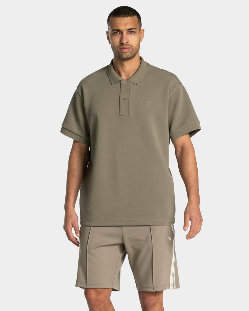 Polo oversize Club « Kaki »