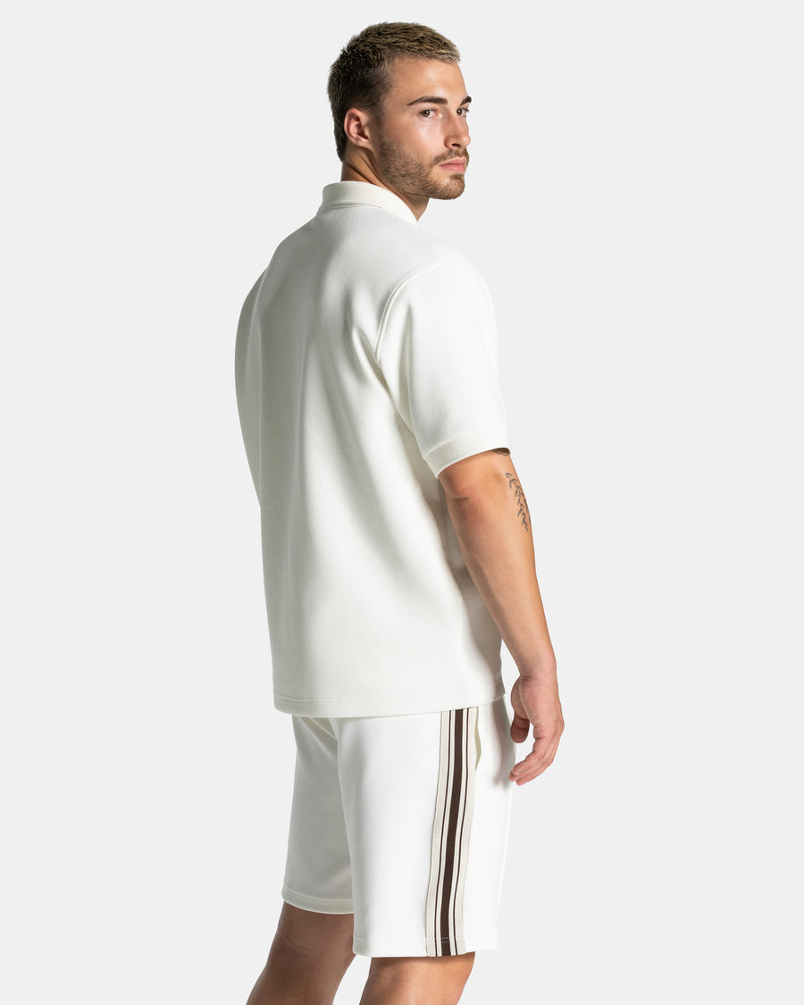 Polo oversize Club « Off White »