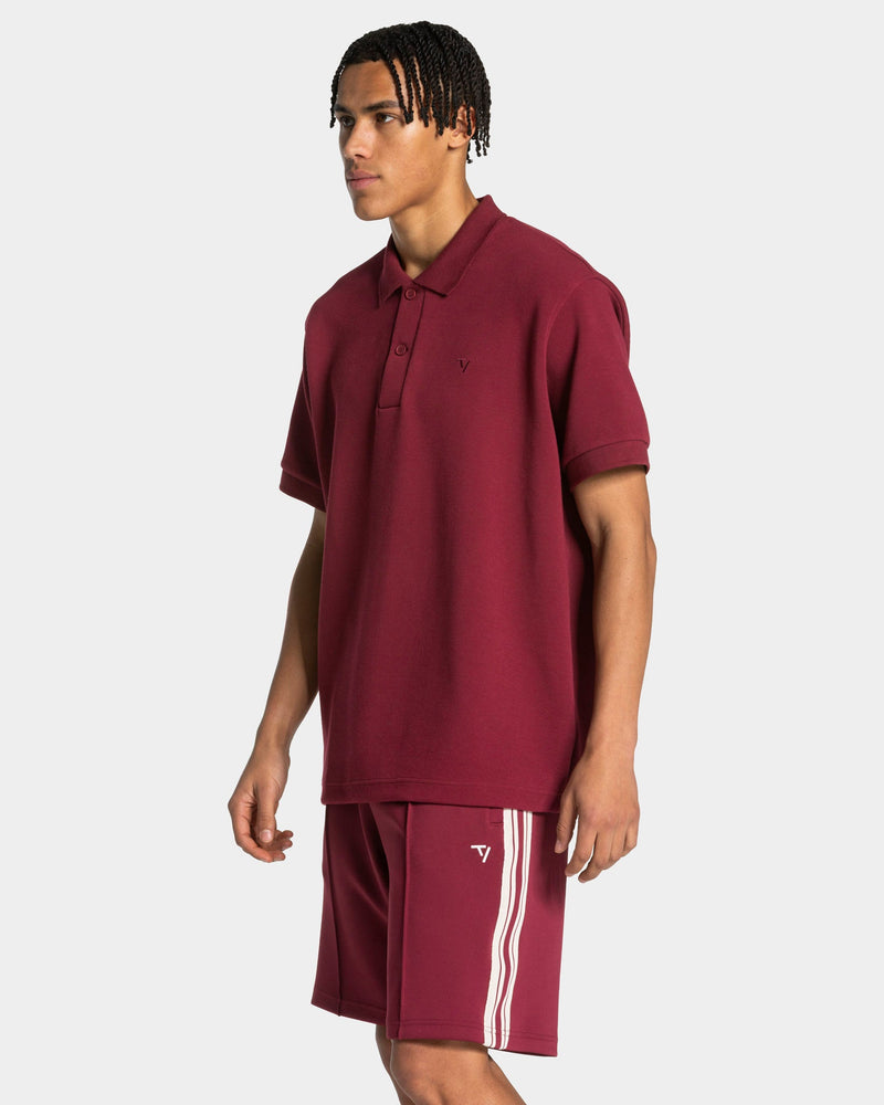 Polo oversize Club « Bordeaux »