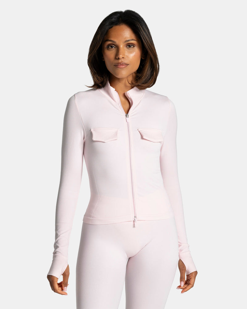 Veste de sport cargo zippée Lift « Blossom »