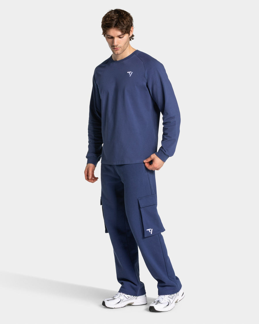 Pantalon de jogging cargo Wide Leg Lift « indigo »