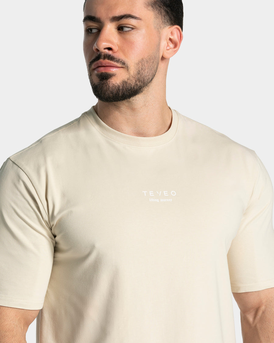 T-shirt oversize Lifting Journey « Cream »