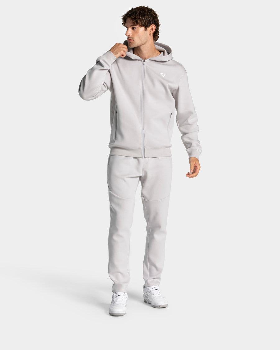 Sweat à capuche zippé Prime « Silver »
