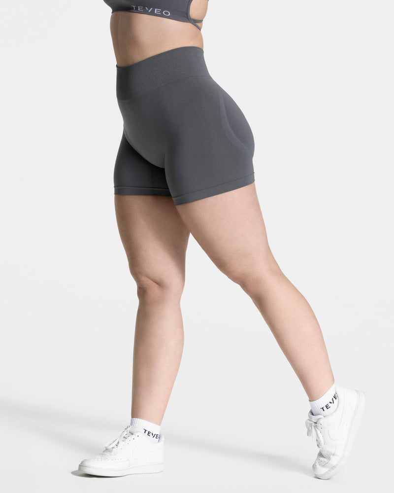 Short Pure Covert Scrunch « graphite »