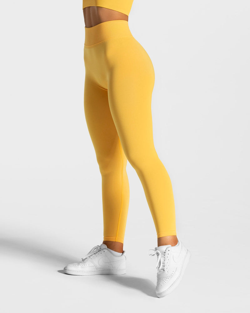 Legging Statement Scrunch « jaune »