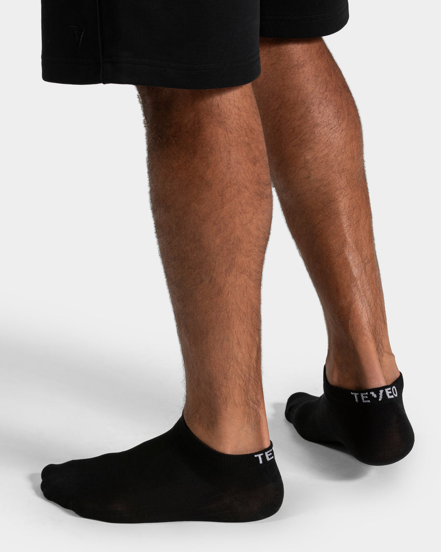 Chaussettes de baskets (5 paires) « noir »