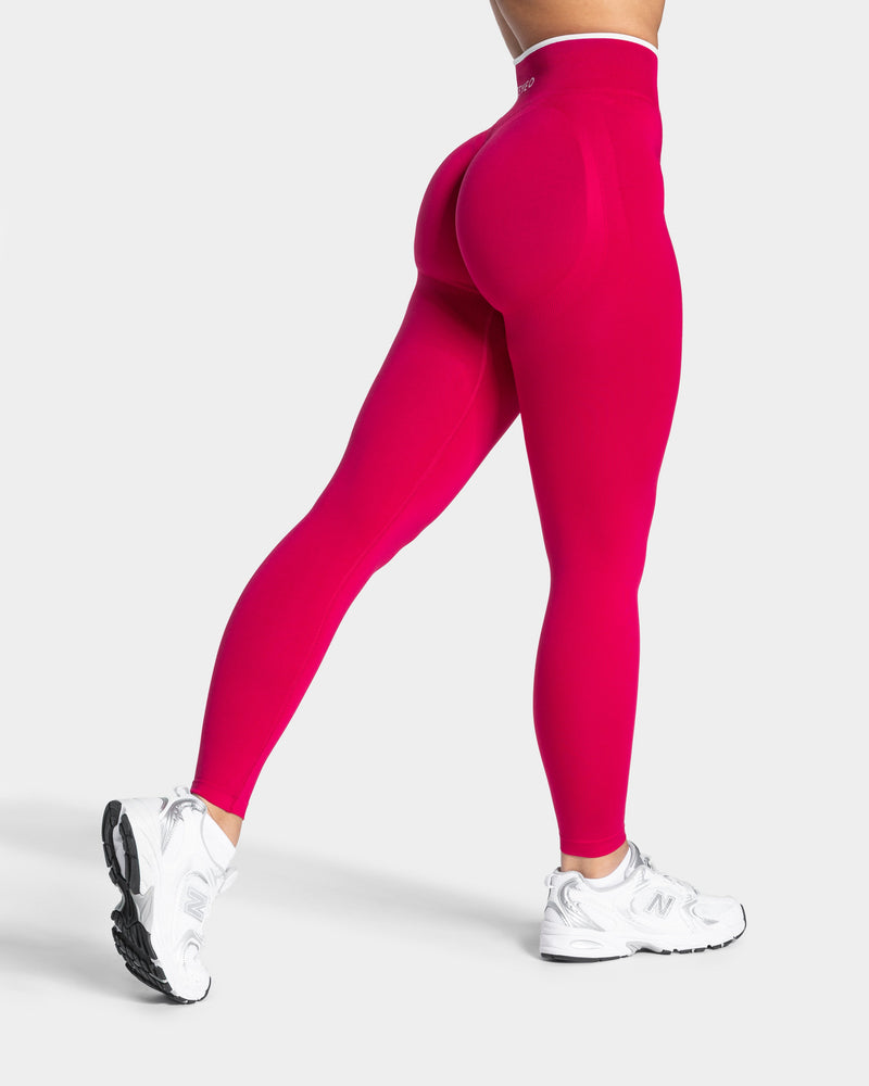 Legging Sculpt Scrunch Contrastline « Raspberry »